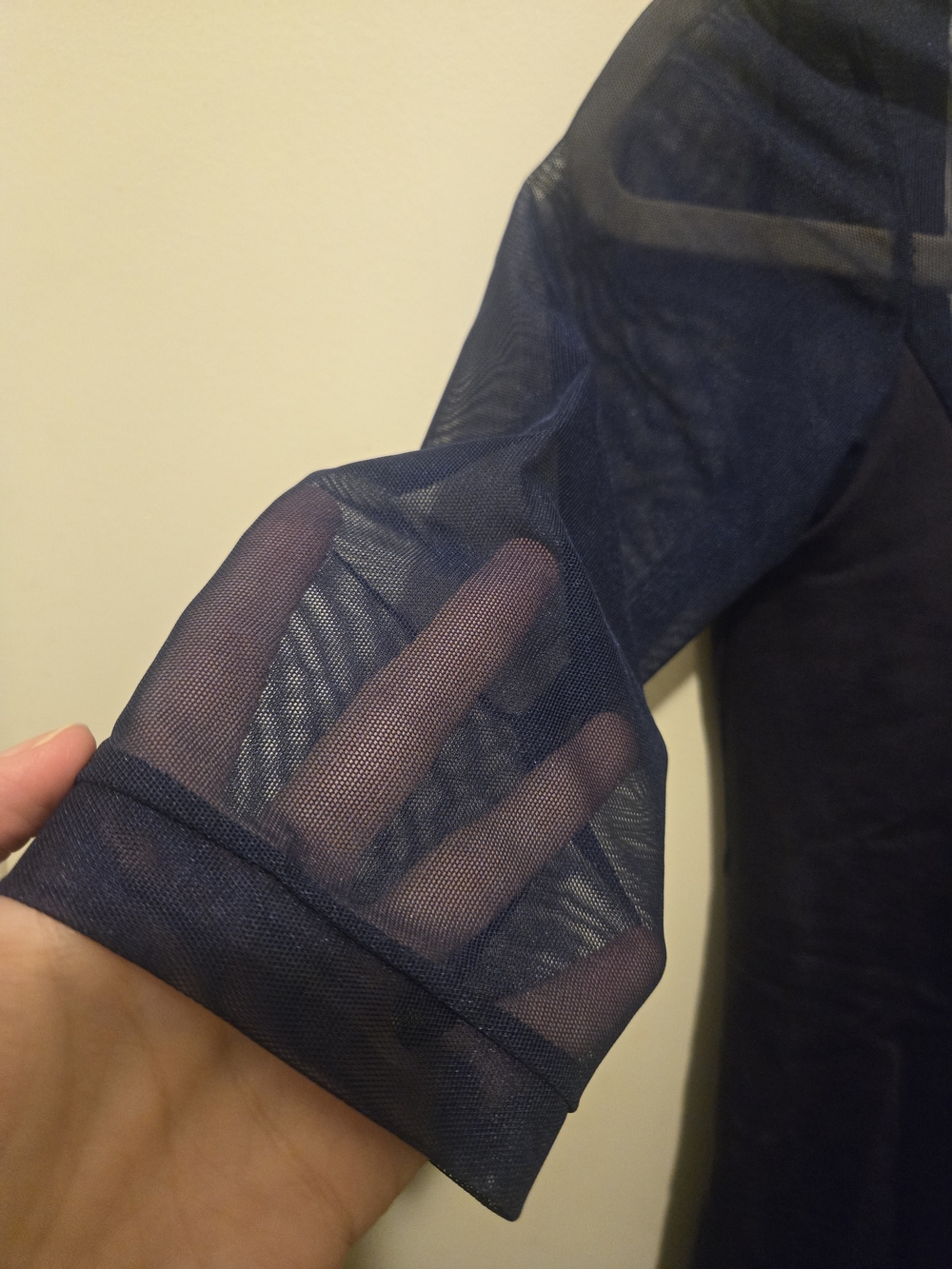 Ainsliewear Mesh Sleeve Leotard - Picture 3 of 3
